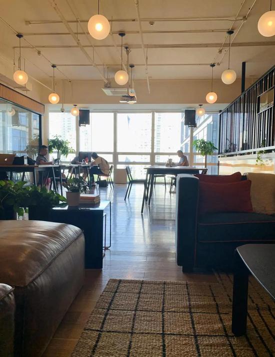 WeWork（远洋光华国际大厦）  摄 / 燃财经